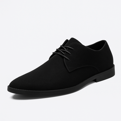 Formal lace-up shoes with pointed toe design